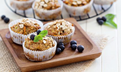 Carrot and Oat Muffins