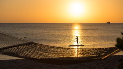Hammock Sunset Paddle Board