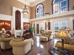 Luxury Den of Large home overlooking the ocean