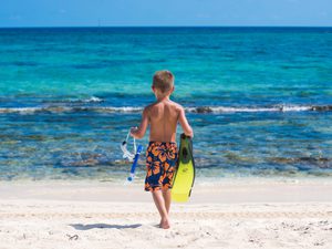 Snorkelling in the Cayman Islands