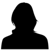 Female headshot in a black and white silhouette