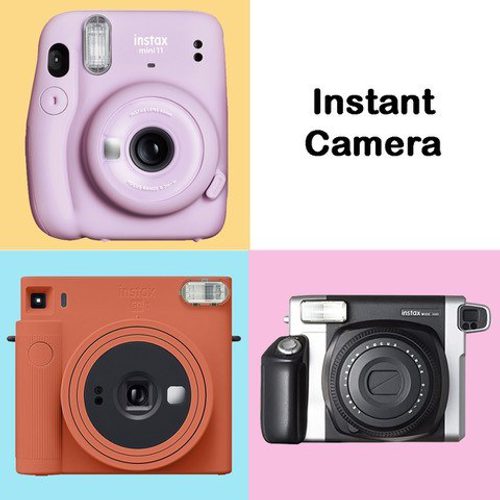 Instant camera cathy church