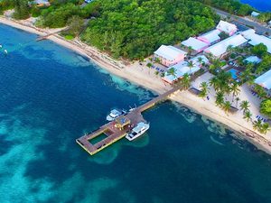 Little cayman resort aerial