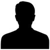 Male headshot in a black and white silhouette