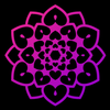One heart logo