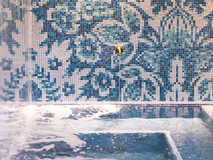 Spa waterfall at the Kimpton Seafire