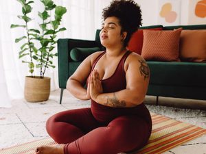 Yoga lady